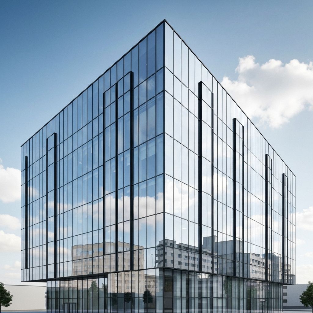 Modern glass architecture